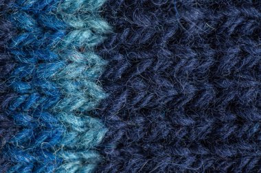 Bir el örme sıcak ve yumuşak yün desen güzel bir portre. Yumuşak çorap ya da doğal yün atkı. Renkli desen.