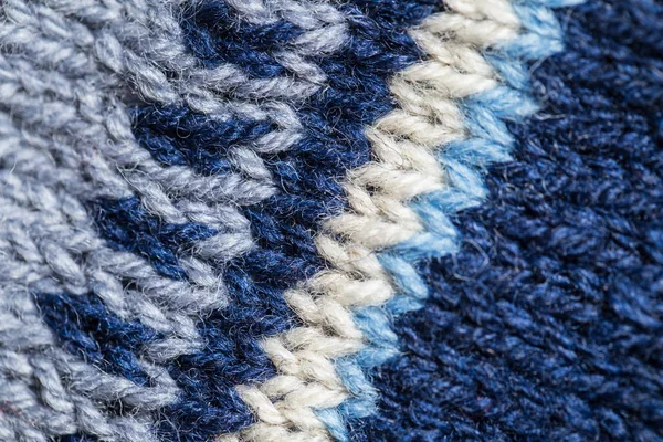 Bir el örme sıcak ve yumuşak yün desen güzel bir portre. Yumuşak çorap ya da doğal yün atkı. Renkli desen.