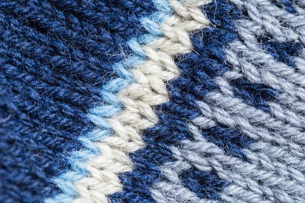 Bir el örme sıcak ve yumuşak yün desen güzel bir portre. Yumuşak çorap ya da doğal yün atkı. Renkli desen.