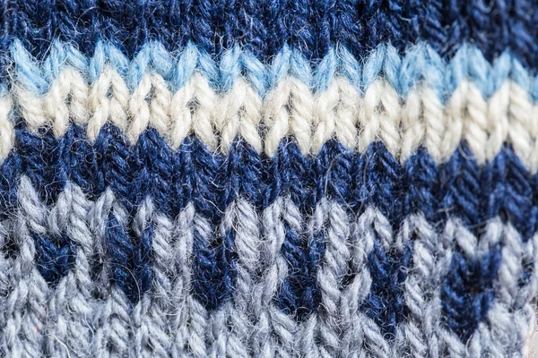 Bir el örme sıcak ve yumuşak yün desen güzel bir portre. Yumuşak çorap ya da doğal yün atkı. Renkli desen.