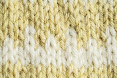 Bir el örme sıcak ve yumuşak yün desen güzel bir portre. Yumuşak çorap ya da doğal yün atkı. Renkli desen.