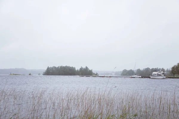 A beautiful lake landscape in Finland — Stock Photo, Image