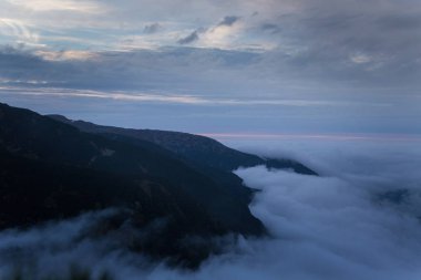 Güzel dağ manzarası Tatry, Slovakya