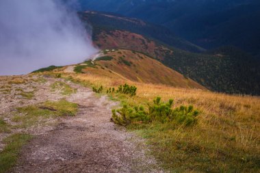 Güzel dağ manzarası Tatry, Slovakya