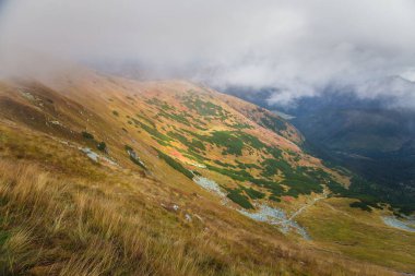 Güzel dağ manzarası Tatry, Slovakya
