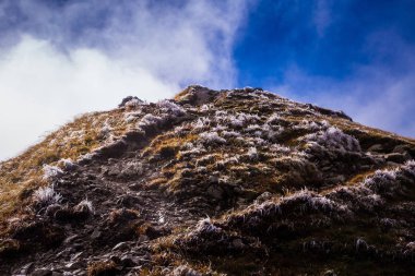 Güzel dağ manzarası Tatry, Slovakya