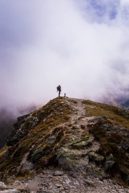 Güzel dağ manzarası Tatry, Slovakya