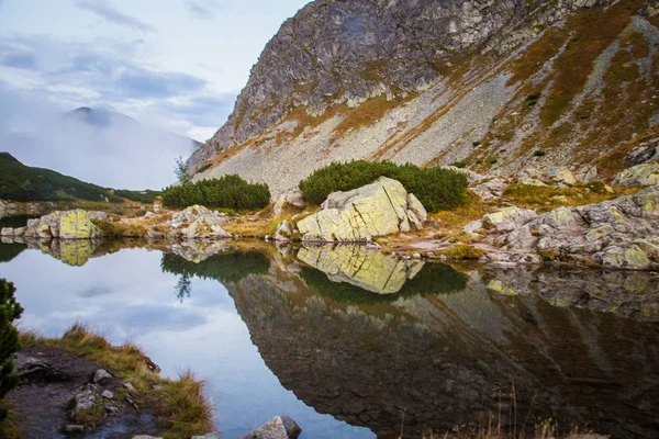 Güzel dağ manzarası Tatry, Slovakya