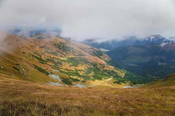 Güzel dağ manzarası Tatry, Slovakya