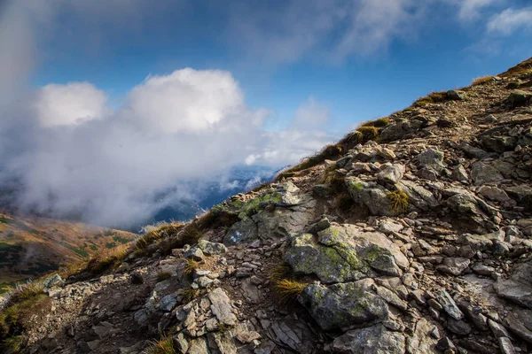 Güzel dağ manzarası Tatry, Slovakya