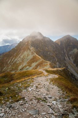 Güzel dağ manzarası Tatry, Slovakya