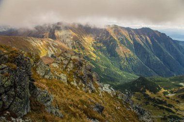 Güzel dağ manzarası Tatry, Slovakya