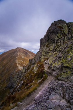 Güzel dağ manzarası Tatry, Slovakya