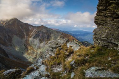 Güzel dağ manzarası Tatry, Slovakya
