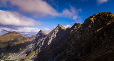 Güzel dağ manzarası Tatry, Slovakya