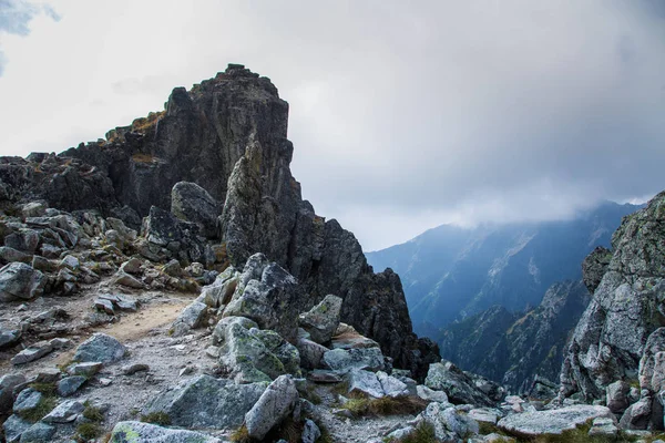 Ένα πανέμορφο ορεινό τοπίο Tatry, Σλοβακία — Φωτογραφία Αρχείου