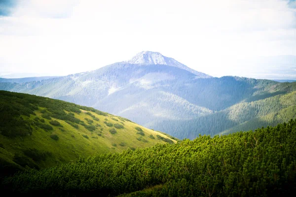 Güzel dağ manzarası Tatry, Slovakya