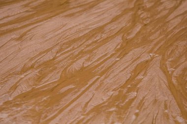 Güzel deniz kum desen bir plajda. Baltık Denizi kıyısında kum doku. Güzel bir kumlu desen arka planı için.