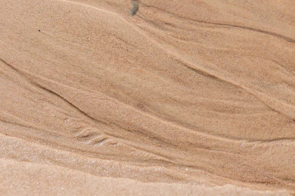 Vackra Sand Mönster Stranden Östersjön Abstrakt Färgstarka Bakgrund Sand Stranden — Stockfoto