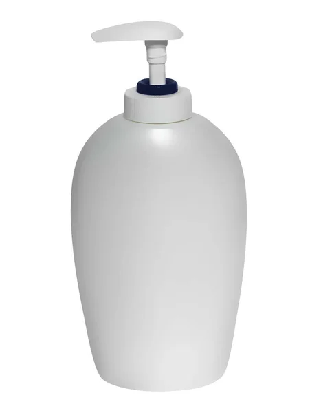 Sıvı sabun izole için plastik şişe.