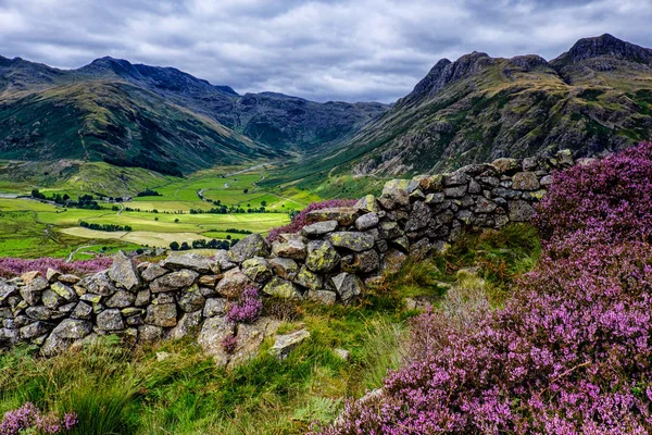 Pequeno vale de Langdale — Fotografia de Stock