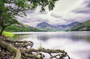 Doğru Fleetwith Pike, Lake District arıyorum Buttermere