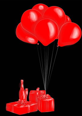 kutlama vektör çizim