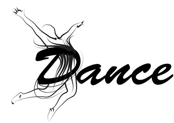 Illustration vectorielle danse — Image vectorielle