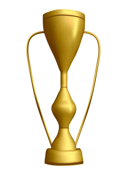 Trophée Isolé Sur Fond Blanc — Image vectorielle