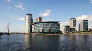Mediacity İngiltere'de BBC stüdyolarında