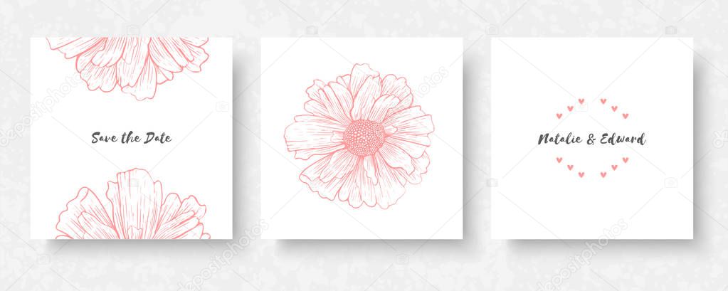 Vector elements for design template. Ornate decor for invitations, greeting cards, certificate, labels, badges, tags.