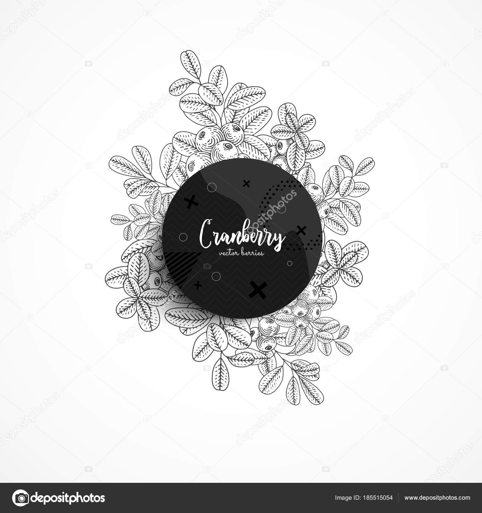 vector round banner with
