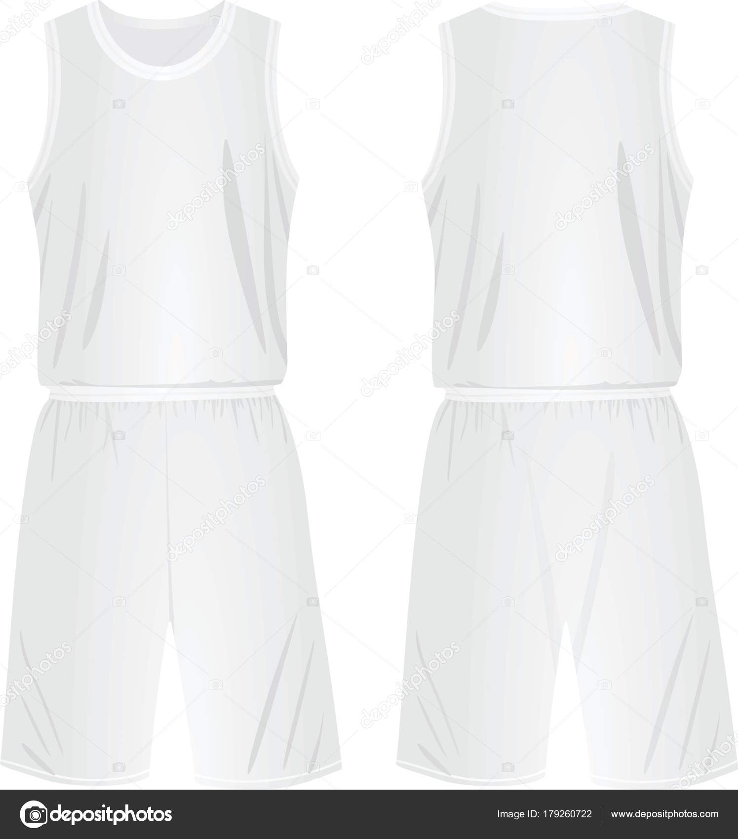 white basketball undershirt