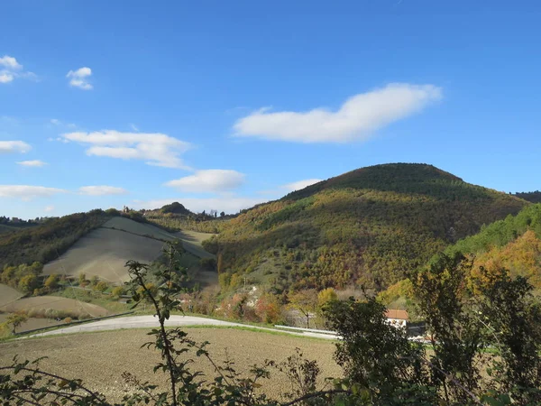 Paisaje Montaña Una Vista Entre Naturaleza Salvaje Paisajes Impresionantes Que — Foto de Stock