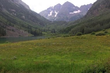 Aspen, Colorado yakınındaki doğal Maroon çan