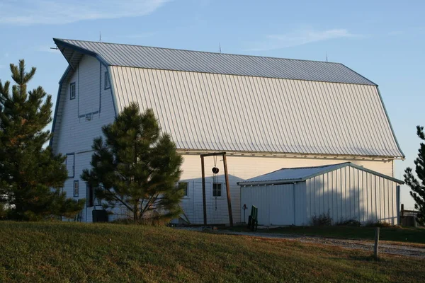 Farm Barns egész midwest — Stock Fotó