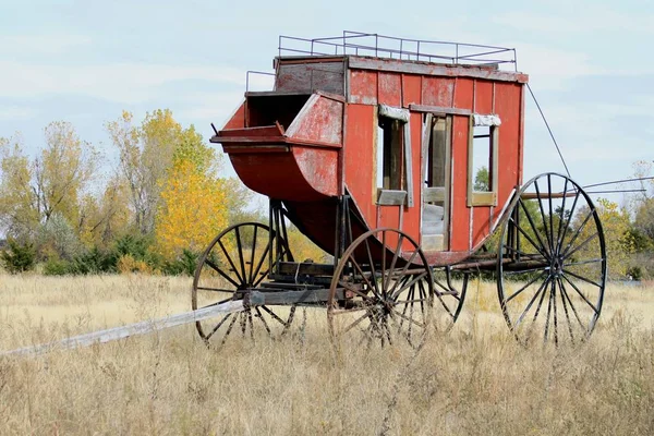 Early transportation across the plains — Stock Photo, Image