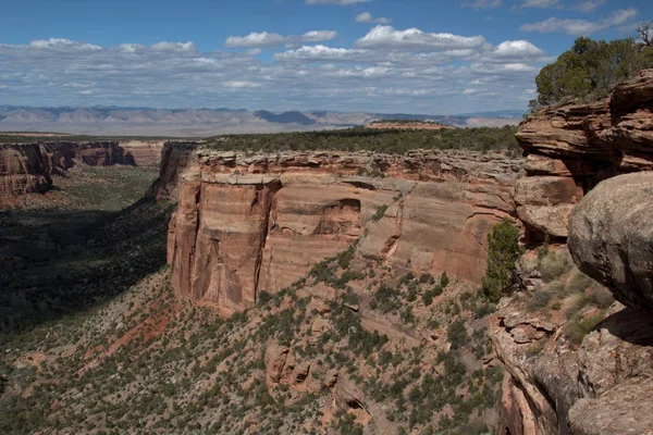 Schöne rote Felsschluchten sind zahlreich in utah und western colorado — Stockfoto