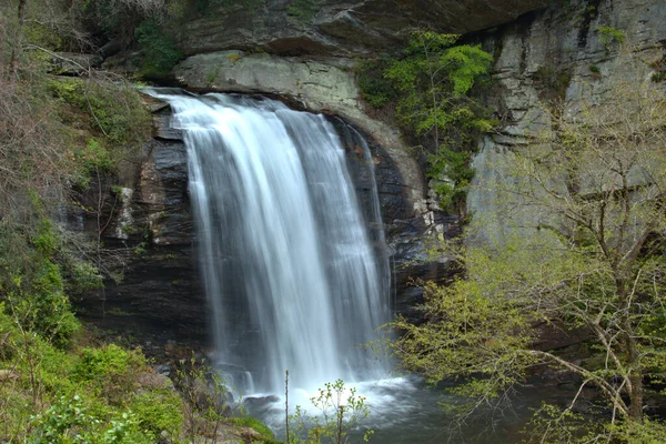 Flowing Water Falls Blue Ridge Parkway — Stock Photo, Image