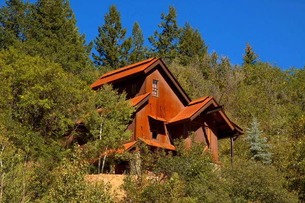 Nova Mina Localizada Nas Montanhas Rochosas Colorado — Fotografia de Stock