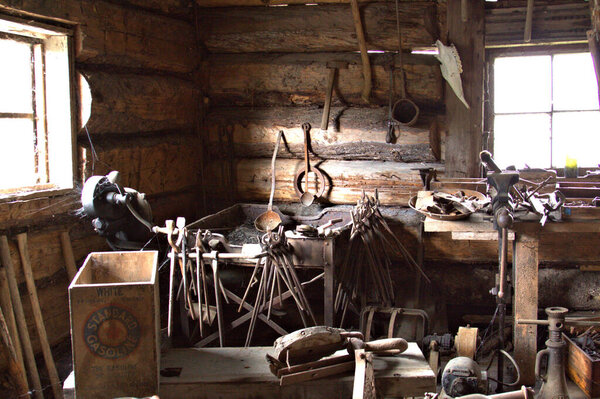 Alaska Black Smith shop