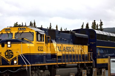 Renkli Alaska Demiryolu