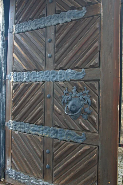 European Entrance Doors — Stock Photo, Image