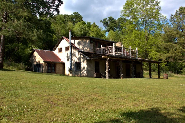 Vecchia Stazione Servizio Restaurata Sulla Route Spencer Missouri — Foto Stock