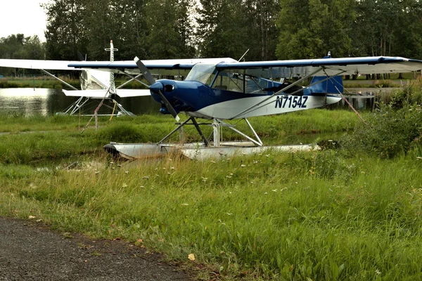 Alaska Landskap Flyghandplan — Stockfoto