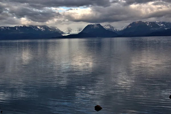Chaîne de montagnes Kenai autour de Homer Alaska — Photo