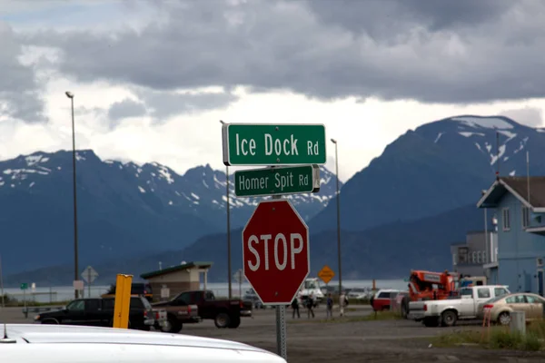 Homer Spit Road — Fotografia de Stock