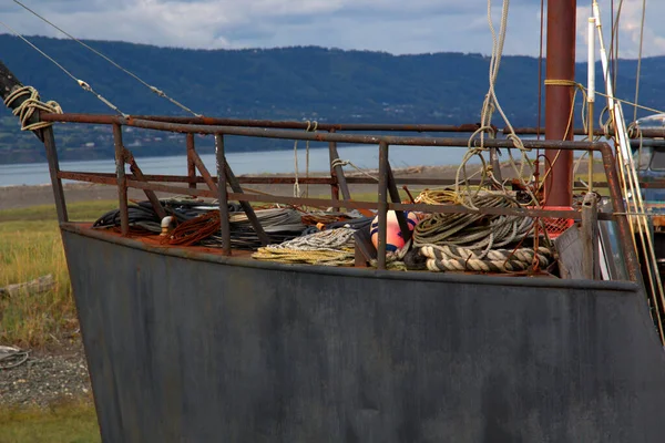 Velho barco de pesca — Fotografia de Stock