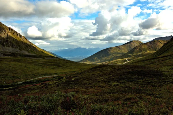 Hatcher Pass In the Talkeetna Mountains of Alaska — Stock Photo, Image