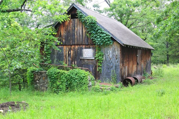 Trä lada — Stockfoto